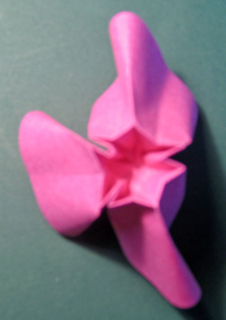 Origami Blomst