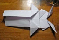 Kaninbrudepar01 foldes, kjole05